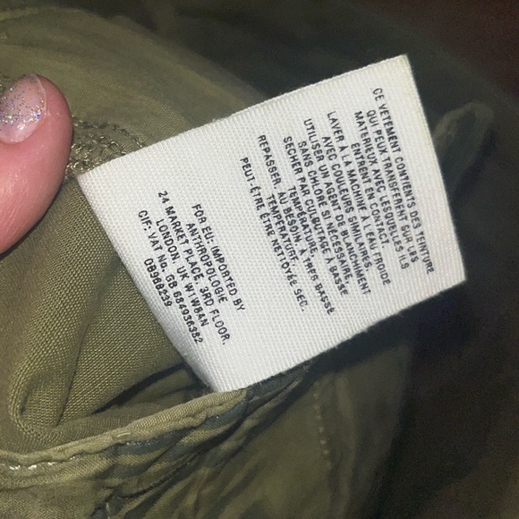 ANTHROPOLOGIE Green Mid-Rise Chino Shorts Size 26 - Picture 4 of 11